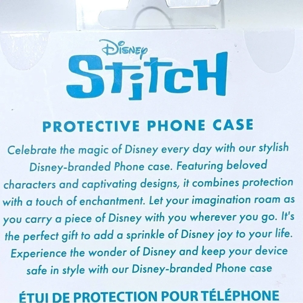 NIB Disney Stitch protective phone case for IPhone 13 Pro Max/ 14 Pro Max